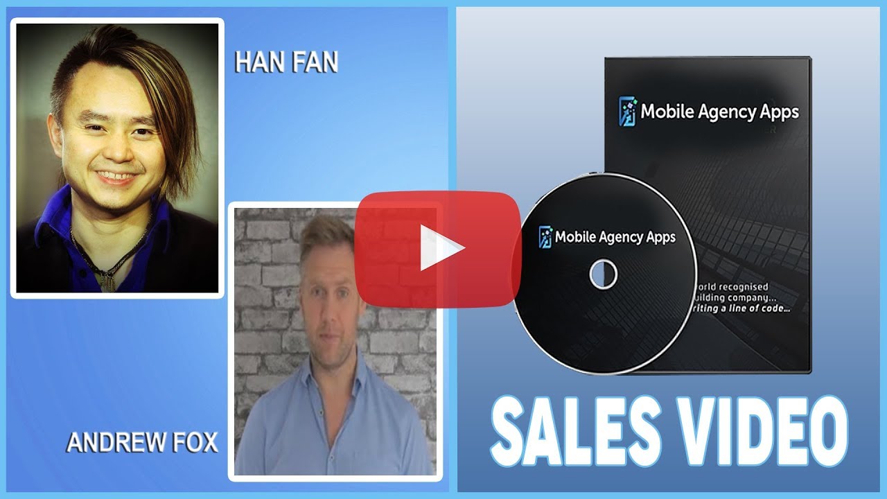 Mobile Agency Apps Sales Video - get *BEST* Bonus and Review HERE!