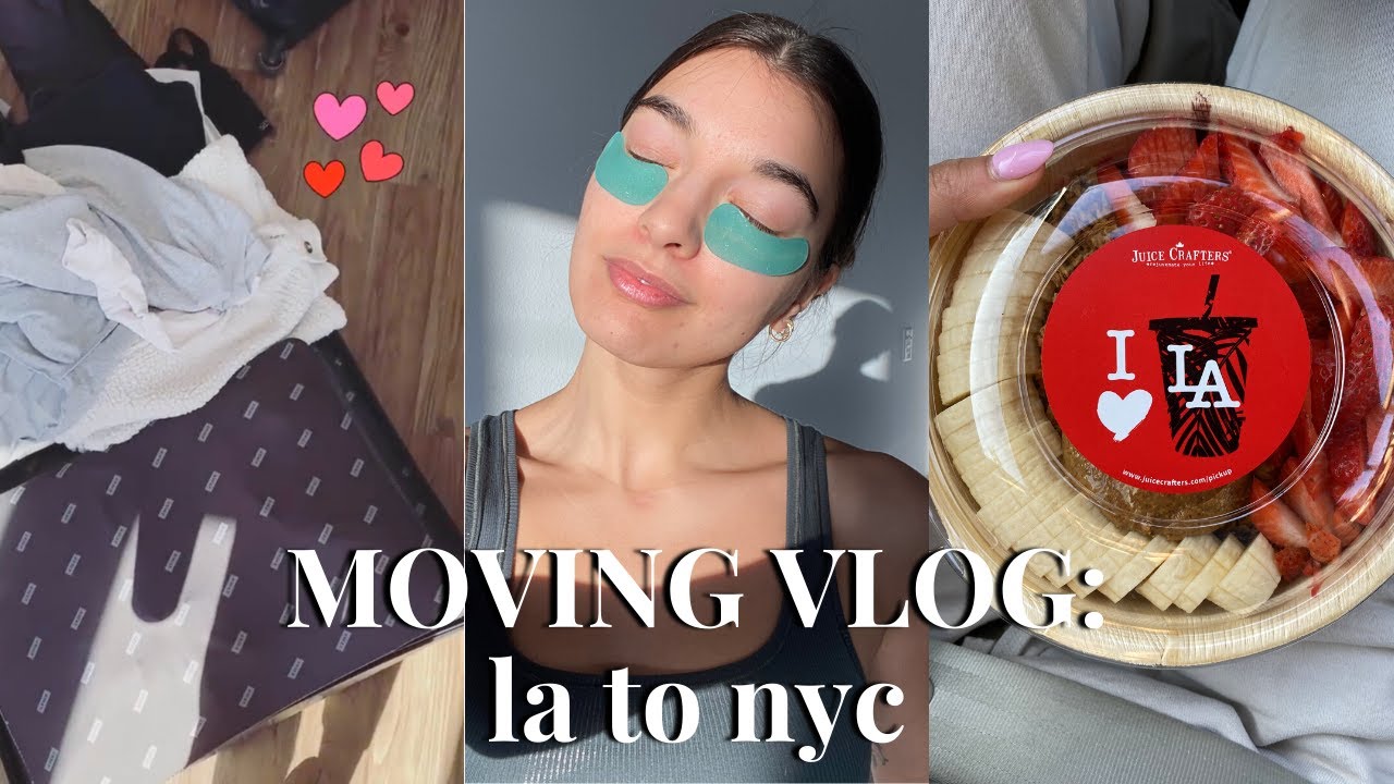 Moving from LA to NYC: Packing Vlog & Empty LA Apartment Tour