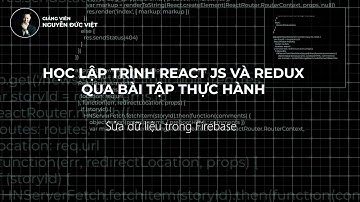 Bài 119 Sửa dữ liệu trong Firebase