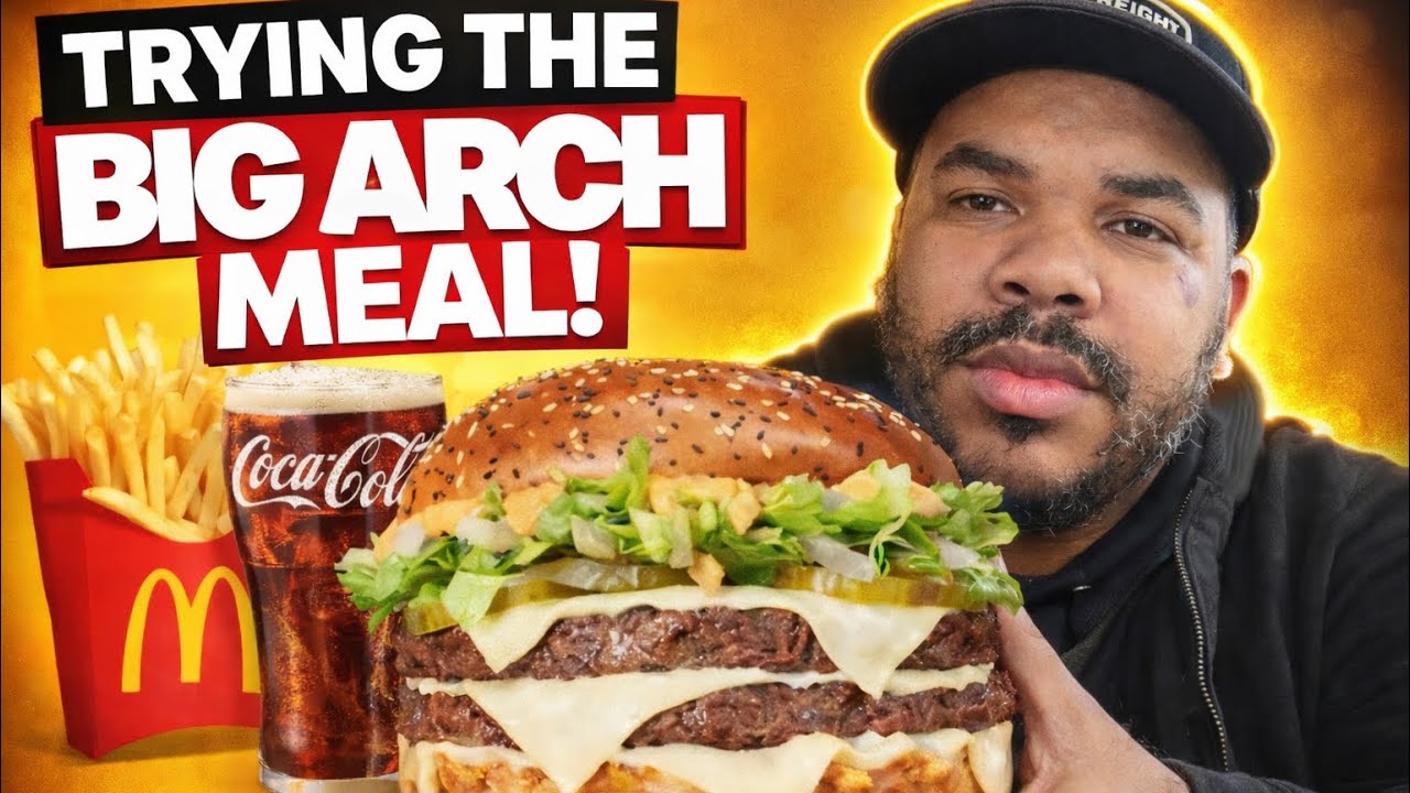 Trying McDonald’s Big Arch Meal | Why I’m Not Quitting YouTube