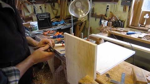 Hand Cut Through Dovetails- Part 1