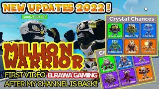 The New Update 2022!!  Million Warriors on Battle Island | Muscle Legends Roblox
