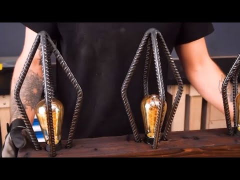 საოცარი ხელნაკეთი სანათის დამზადების პროცესი