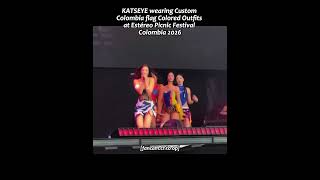 KATSEYE Colombia Flag colored outfits at Estéreo Picnic 2026.. ..........#katseye #fyp #kpop #manon