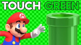 How Fast can you Touch GREEN in Every Mario Game? screenshot 3