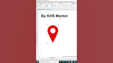 How to Easily Make Pin Location Sign in CorelDraw