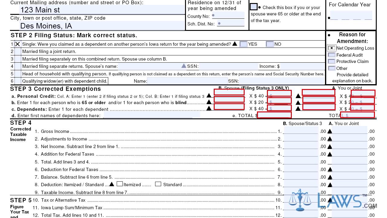 form-ia-1040x-amended-iowa-individual-income-tax-return-youtube