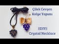 Cevşen Kolye Yapımı || Çilek Model || #DIY || Crystal Necklace