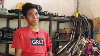 Pengalaman Balap Didik Bulky dan Alasan akhirnya membuka bengkel Balap Sendiri | Sakura Motor screenshot 3