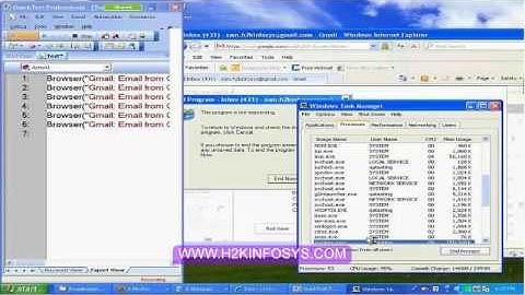 UFT / QTP Step by Step Videos | Free Demo | H2KInfosys
