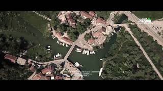 Skadar lake from the Air