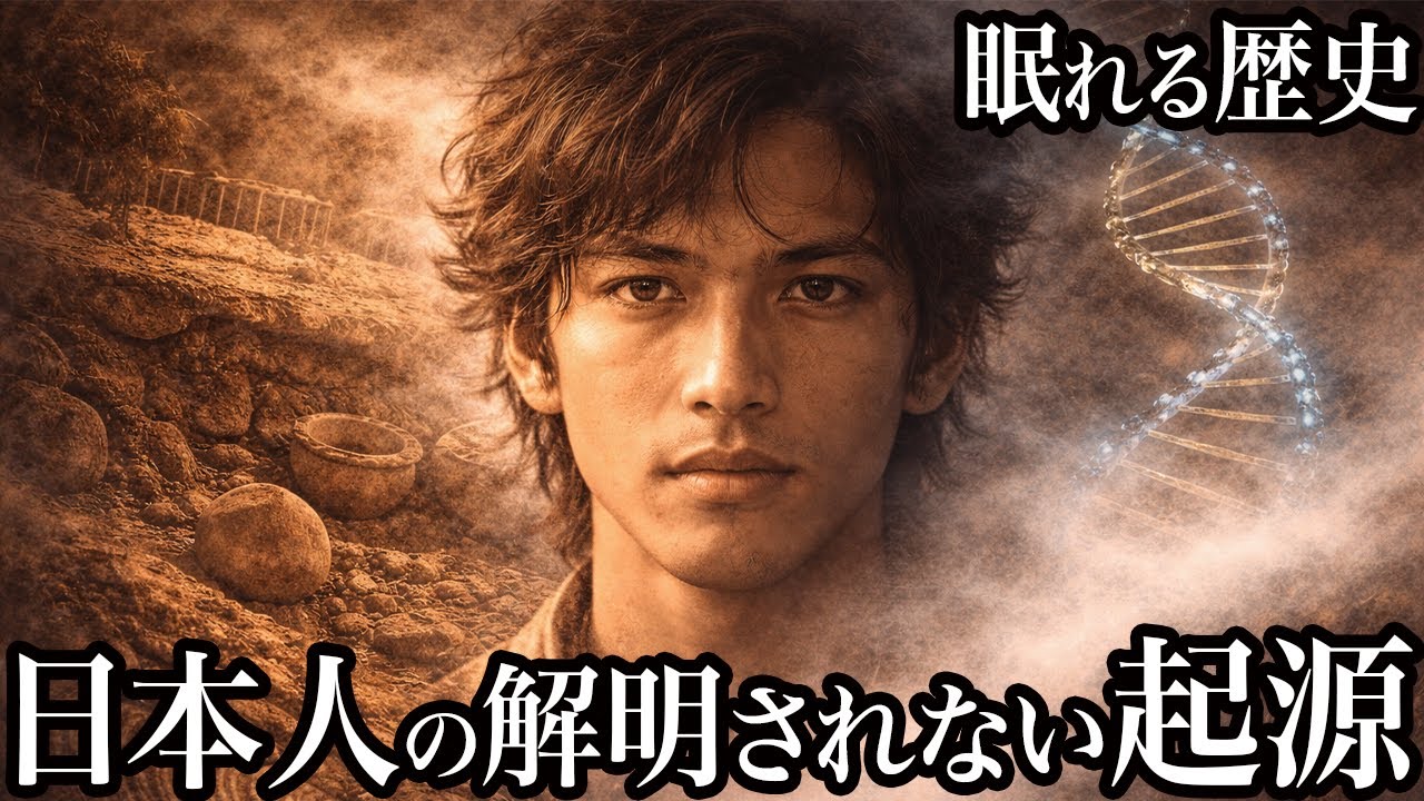 日本人の起源は、なぜ“最後まで解明されない”のか？DNA研究が語れない、日本史最大の未整理領域｜眠れる歴史【睡眠用】