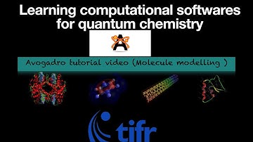 Avogadro basic tutorial video | How to construct molecules | How to use Avogadro software |