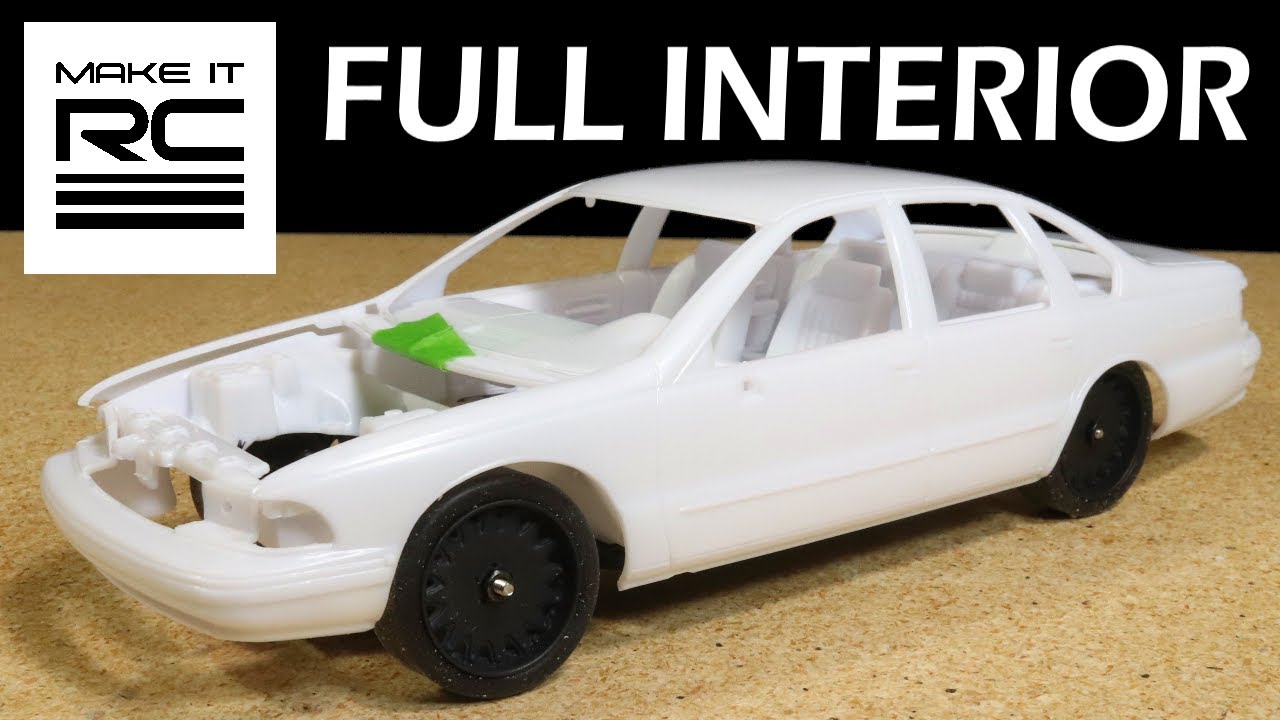 Mounting Revell 94 Chevy Impala Ss Body And Interior Onto 1 24 Scale Ffr Sc1 Rc Chassis