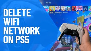 How to Delete Wifi Network on PS5 | Forget Saved Networks PS5 (2025) Quick and Easy