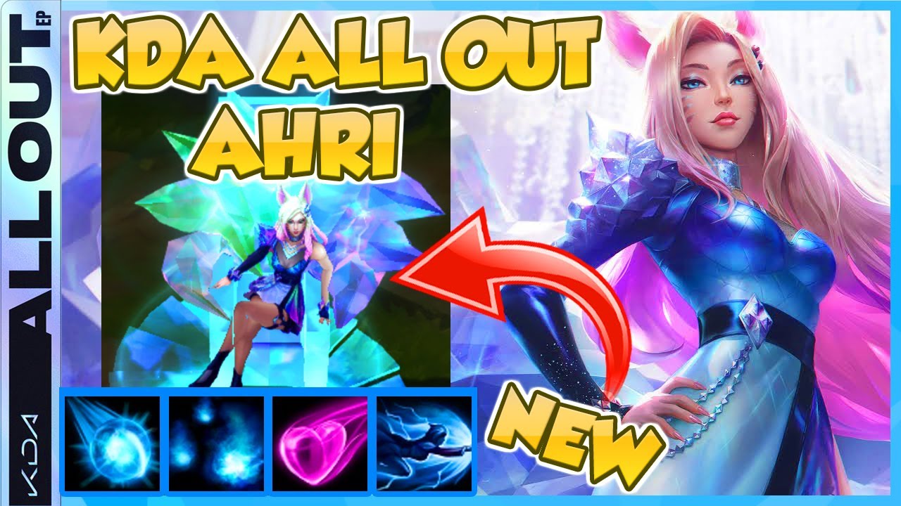👑 KDA ALL OUT AHRI SETS THE STAGE | PBE Skin Showcase | Erick Dota