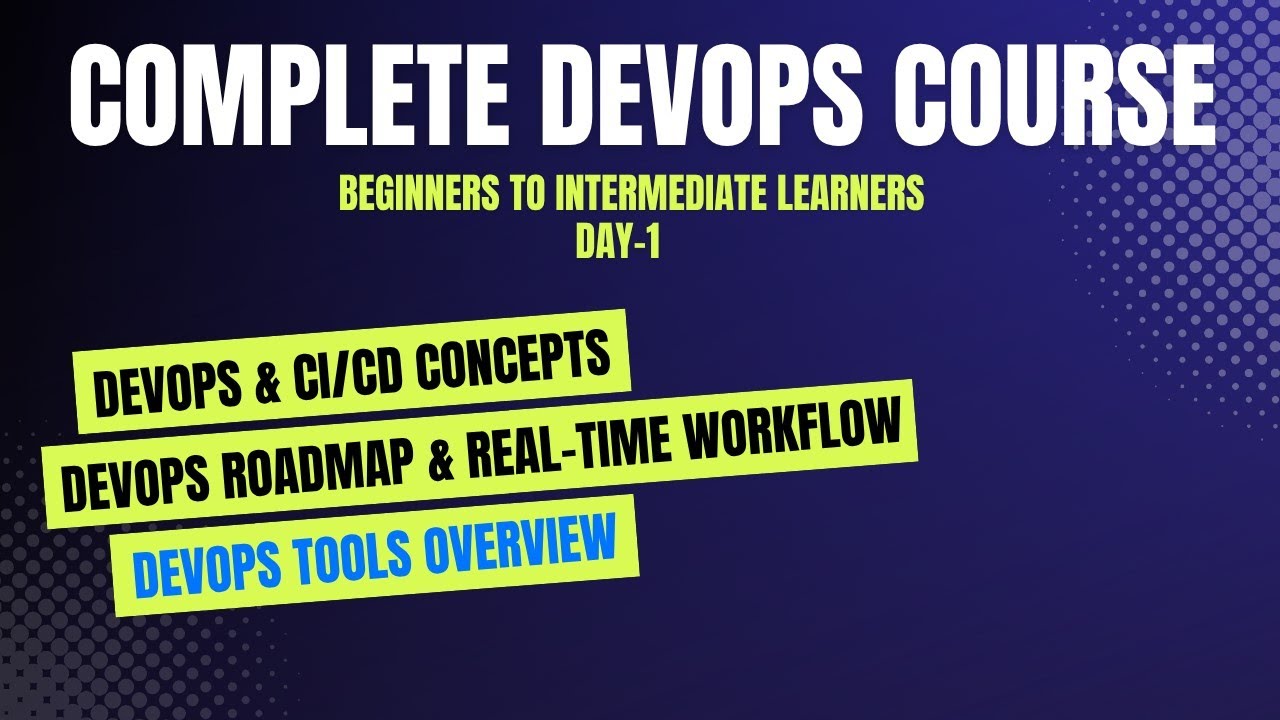 Day-1 | DevOps Fundamentals for Beginners | Complete DevOps Course for Beginners (60 Days) English