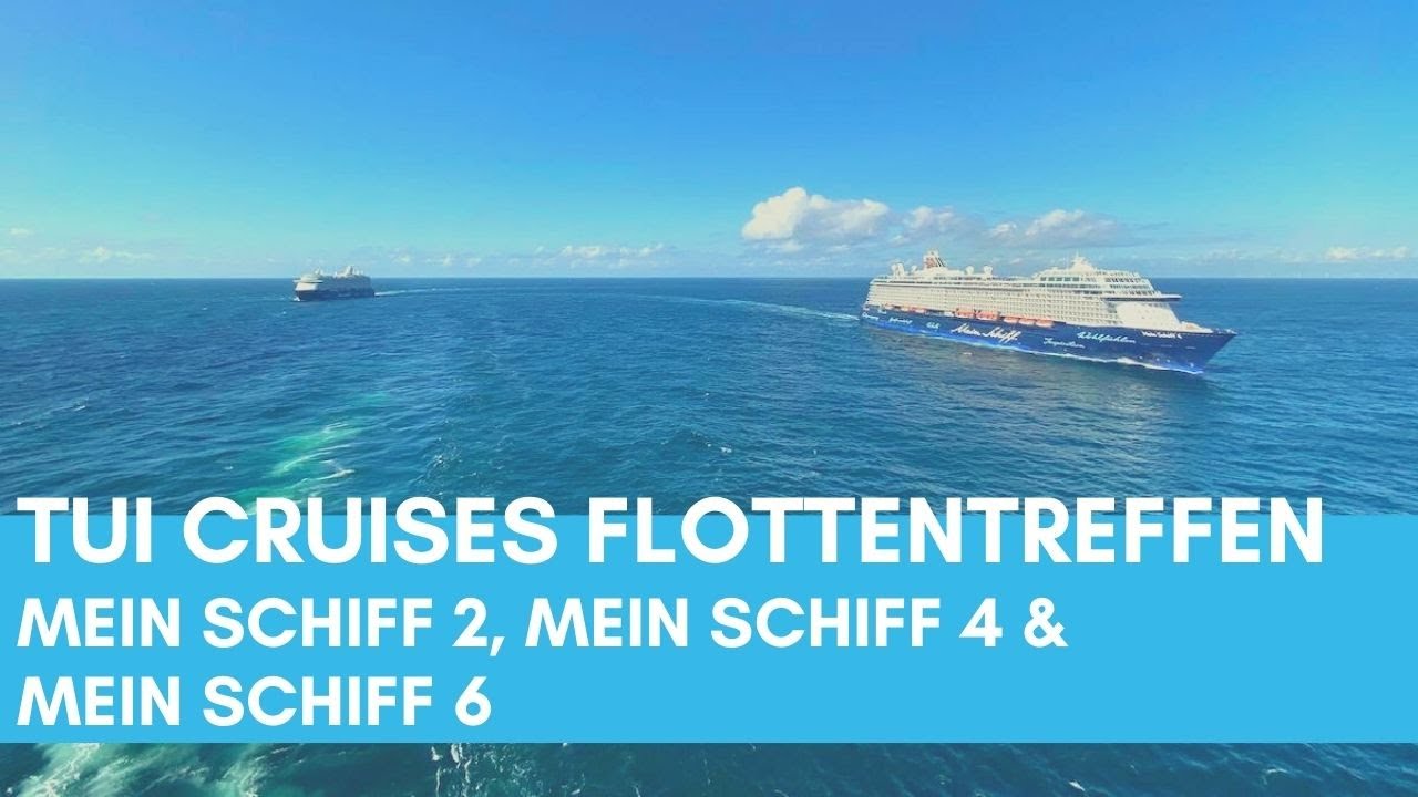 Flottentreffen der Mein Schiff 1 und 2 in Stockholm ⚓