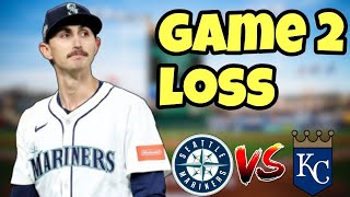 Mariners SHUT OUT in Game 2 Vs Royals - Mariners Postgame
