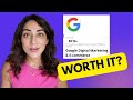 Become a digital marketer in 6months  reviewing google digital marketing  ecommerce certificate