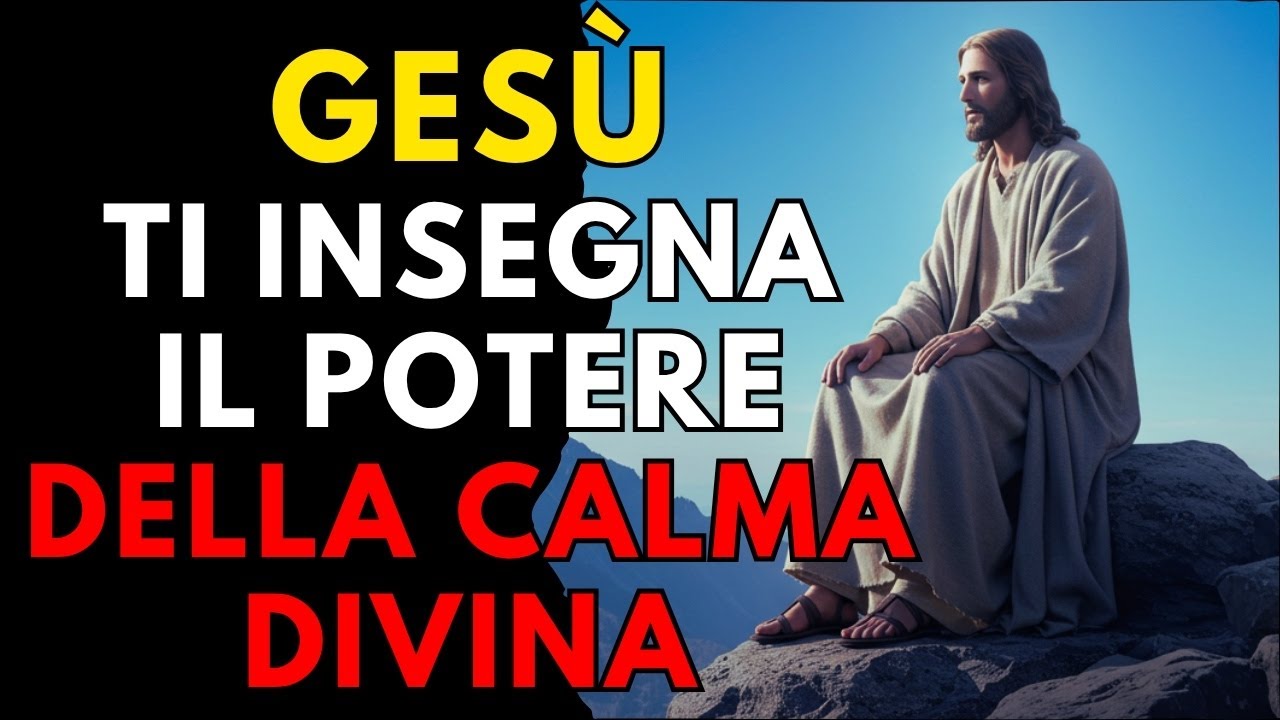 ECCO IL SEGRETO DI GESÙ PER AFFRONTARE QUALSIASI COSA CON SERENITÀ