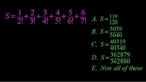 Find the Sum of this factorial fraction|easy way step by step|tutorial