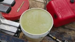 5 gallon bucket test for dual feed 8gpm.  Appx 8.5 gpm result screenshot 4