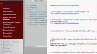 Module Tutorial: ECO 2251/2252