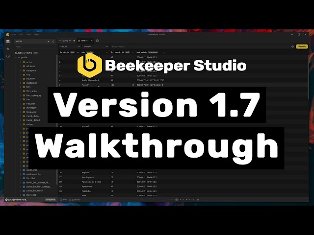 Connect Beekeeper Studio to RisingWave