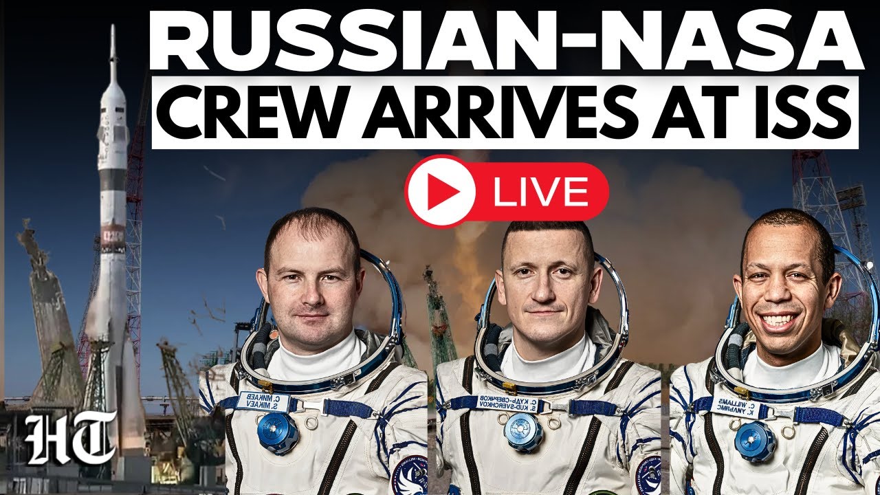 NASA LIVE: Soyuz Spacecraft Reaches ISS With Russian & American Crew | Kazakhstan | Soyuz MS-28
