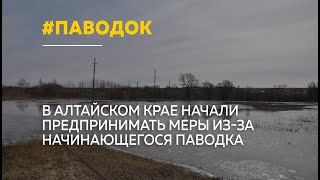 В Алтайском крае начинается паводок | Какие меры предпринимаются