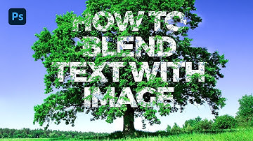 How To Blend Text in Photoshop | Blending Options in Photoshop