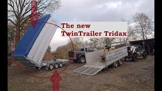 Twin Trailer Battle!!  New TwinTrailer Tridax VS 'old one' | Baumpflege Mertens