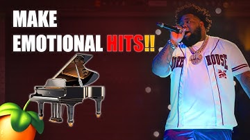 How To Make an Emotional Rod Wave Type Beat in FL Studio | Full Tutorial + Breakdown