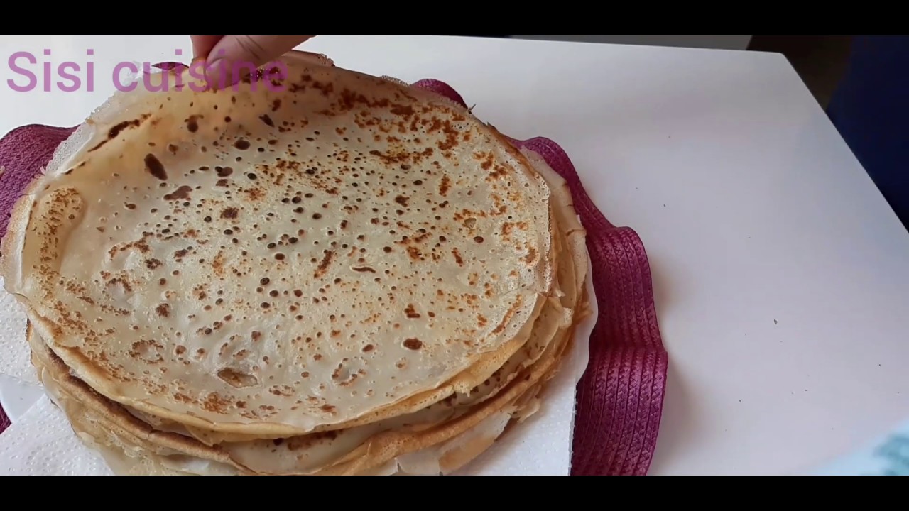 😍RECETTE CRÊPES FACILE😍 - YouTube