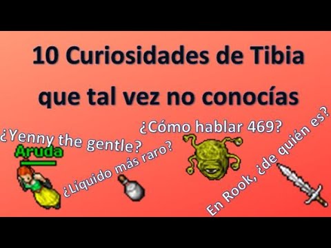 TIBIA CURIOSIDADES
