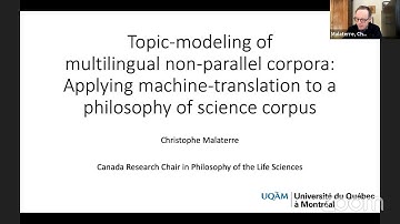 Malaterre – Topic-Modeling of Multilingual Non-Parallel Corpora – DS² 2021