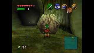 Ocarina of Time Lost Woods Boulders and Deku Nut Upgrade