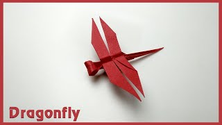 DRAGONFLY ORIGAMI - Step By Step Easy | Cách gấp con chuồn chuồn bằng giấy | Tuan Bo TubeHD