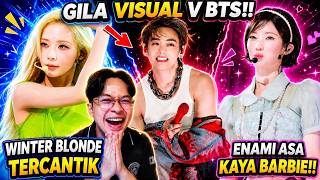 IDOL KPOP INI PALING GANTENG!! 'Taehyung V BTS' Nonton Tiktok 168 #ntkali