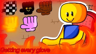 Getting every glove | Slap battles (Almost)