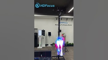 100CM 1x3 HDMI Hologram Fan Splicing Solution #hdfocus