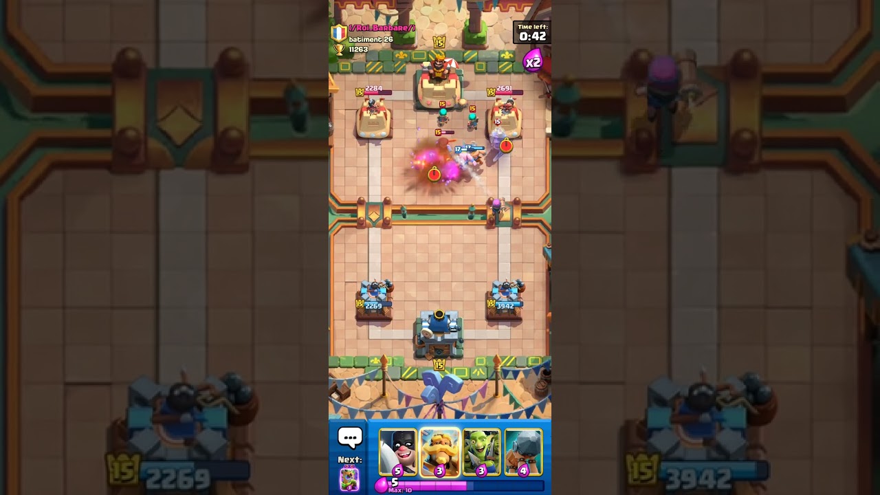 Nyaris kalah - clash royale 