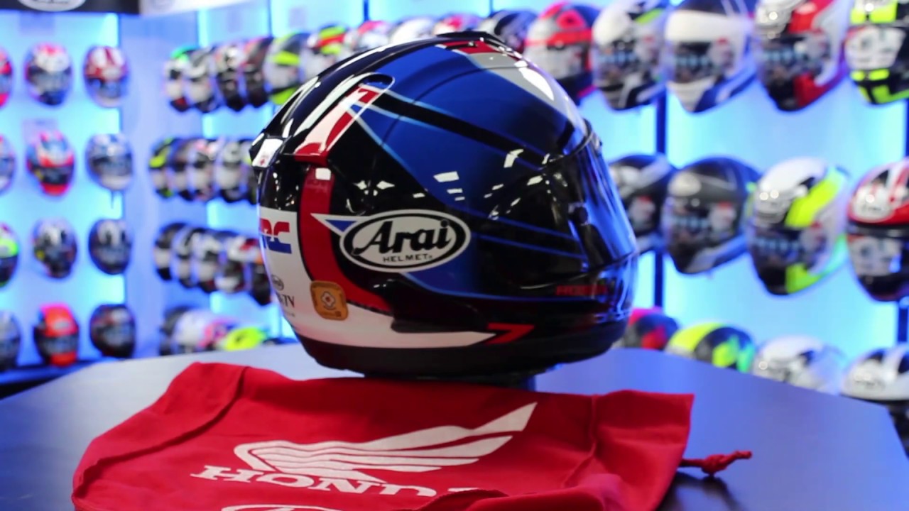 Arai RX-7V Honda CBR Motorcycle Helmet 