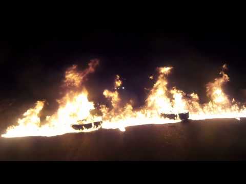 فرسان نهضاوى يقطعون طريق مصر أسيوط الزراعى بالعياط رد ا على استشهاد عمر فتحي