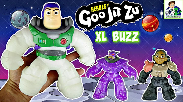 Heroes of Goo Jit Zu HUGE Disney Pixar Buzz Lightyear plus more