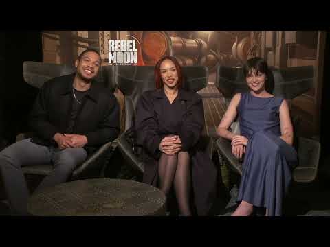 Rebel Moon Interview: Ray Fisher, Cleopatra Coleman, & E. Duffy Talk Camaraderie