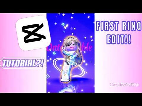 MY FIRST RING EDIT (CAPCUT) #roblox #gaming #robloxedit #edit #ringedit #capcutedit #capcutediting
