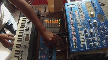 Live set - Korg Electribe - MicroKorg XL - Ableton - Flashback- Dub for you