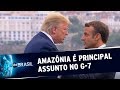 Queimadas na Amazônia são principal assunto na reunião do G-7 | SBT Brasil (24/…